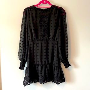 Lulu’s Lust or Love Dress M Black